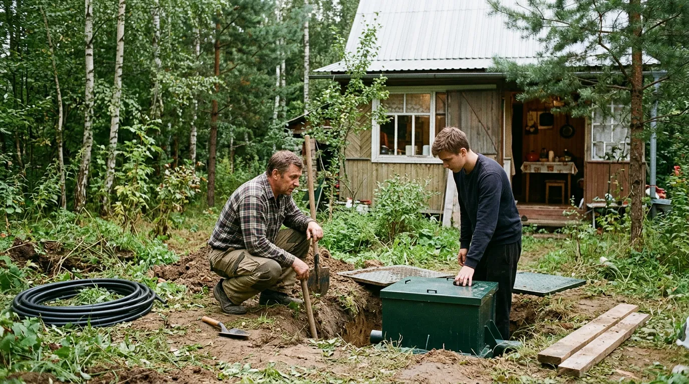 Шурф для проверки грунта