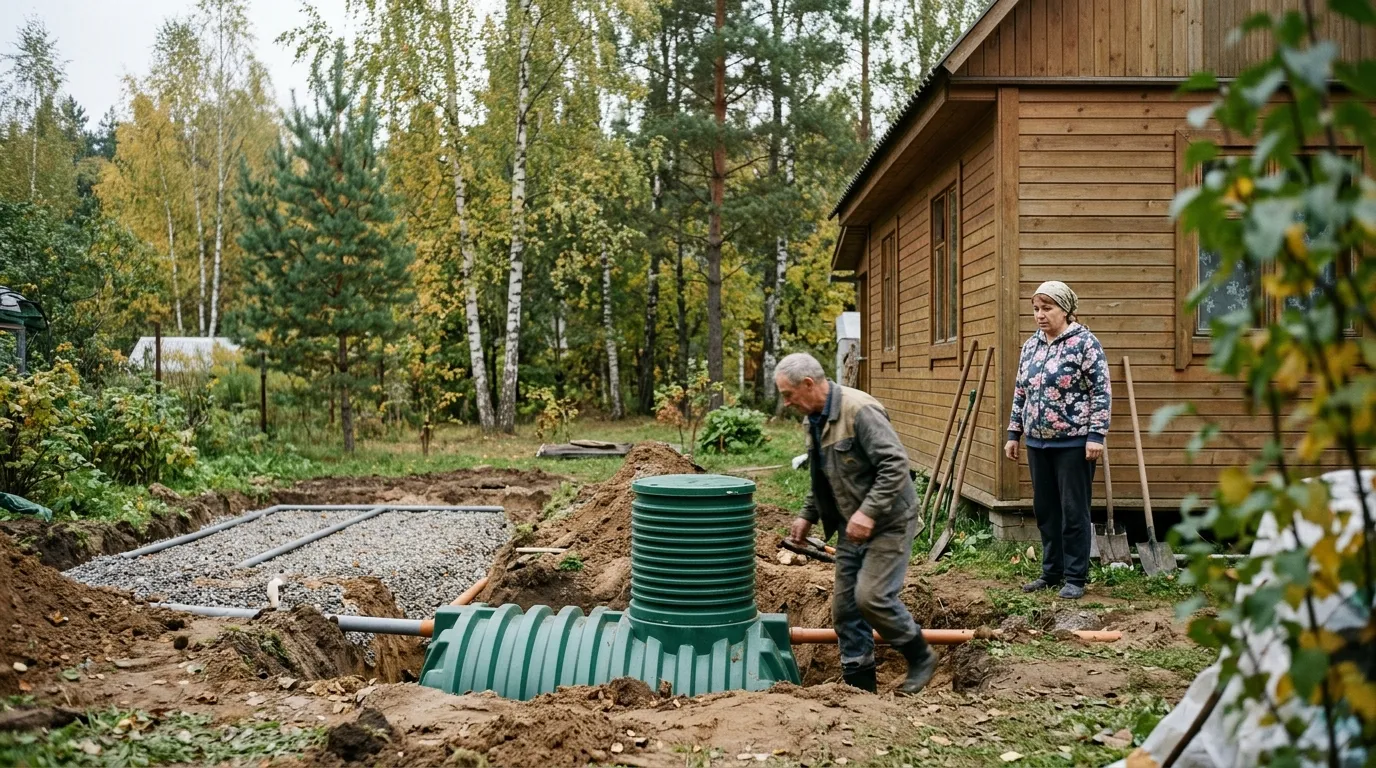 Заиленное поле фильтрации